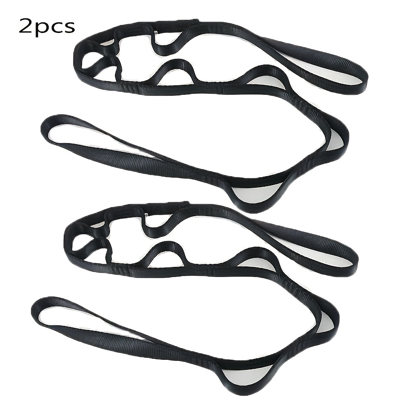 TEMU 2 pezzi Multi-Lunghezza Regolabile, Bande di Resistenza per Amaca Yoga , Cinghie di Sospensione per Amaca da Interno e Esterno, Corde per