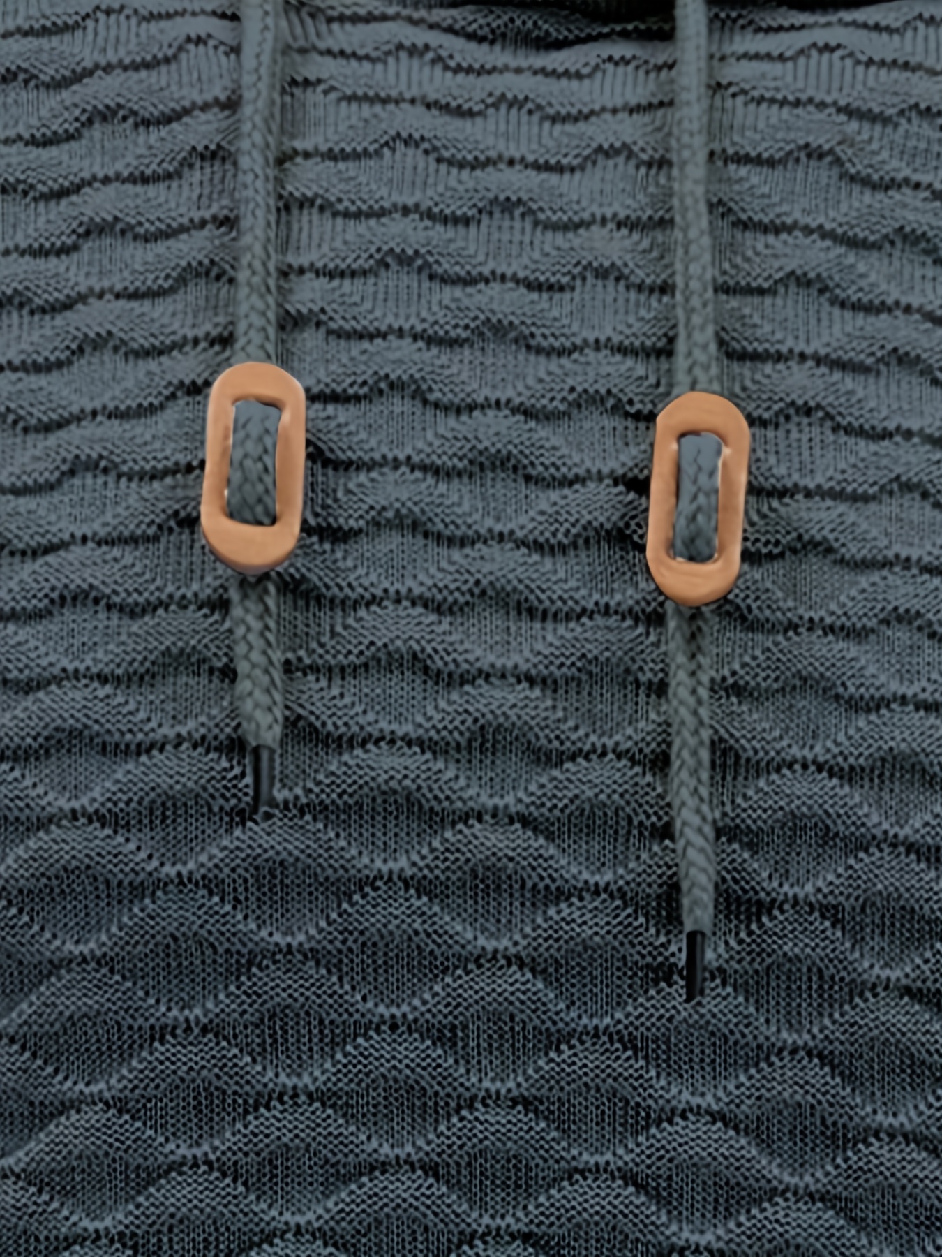 Heren Hoodie Jas - Rekbare Winterjas met Verstelbare Capuchon & Ritsvrije Pullover, Effen Zwart/Karamelbruine Kraag, Lange Mouwen Casual tot Formeel Dragen, Elastisch Stof (Geen Knopen) voor Kantoor & Dagelijks Gebruik