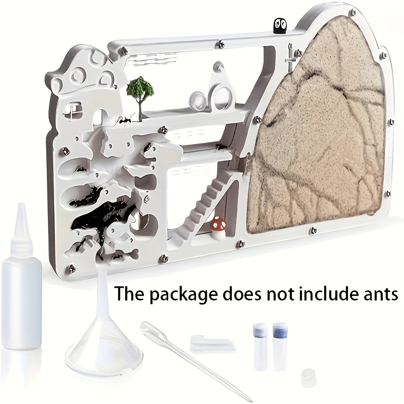 Image of Large Sand Ant Farm Castle, Ant Habitat, Ant Ecological Box, Transparent Ant Observation Box, Simulated Ant Living Environment, Ant Breeding, Insect Nest