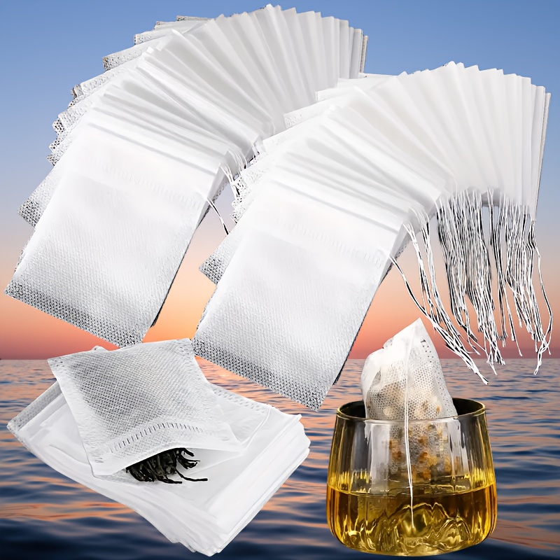 100pcs   tea bags   for a   boost of energy   daily use   of vitality   going details 0