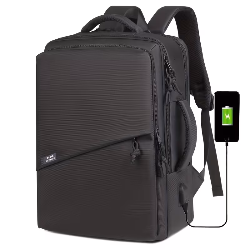 stylish and minimalist large capacity student backpack for men women casual shoulder bag for short trips Product details 2
