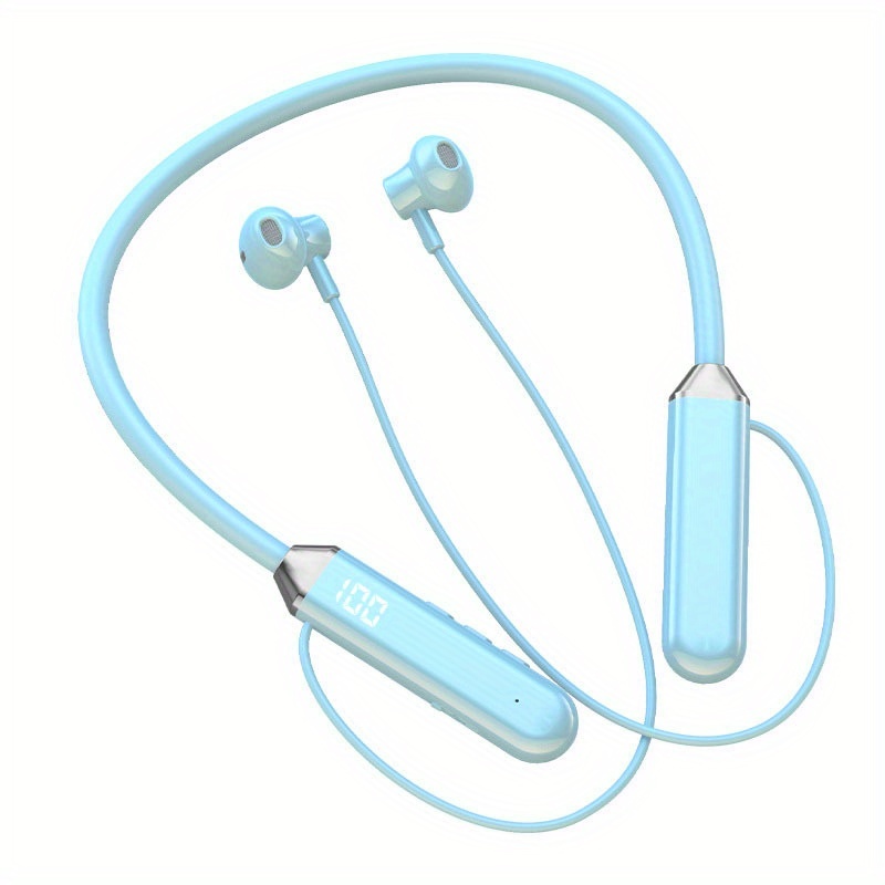 auriculares inalámbricos cuello pantalla Temu