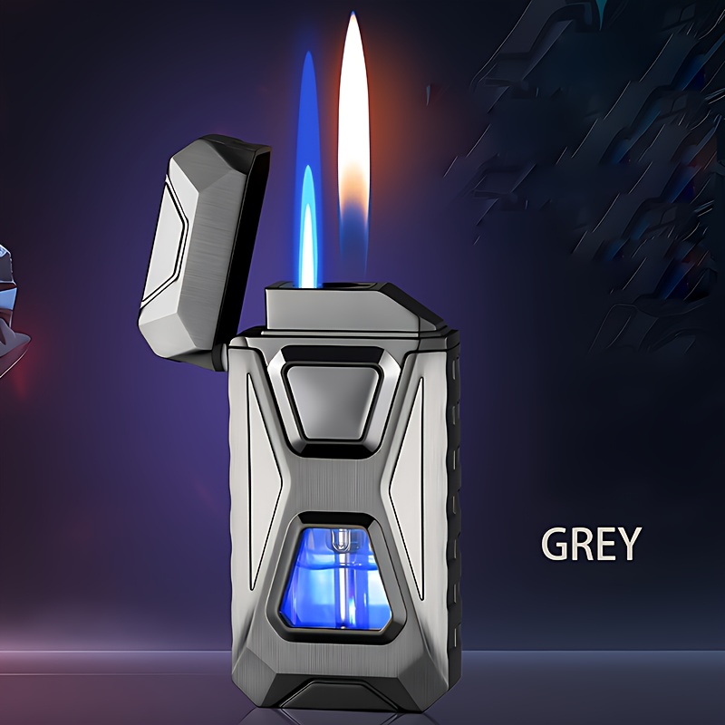 TEMU Controlled Lighter, Gravity Sensing Lighter, Butane Lighter, Windproof Lighter, Knock Sensing Lighter, Airflow Sensing Lighter, Dual Switching
