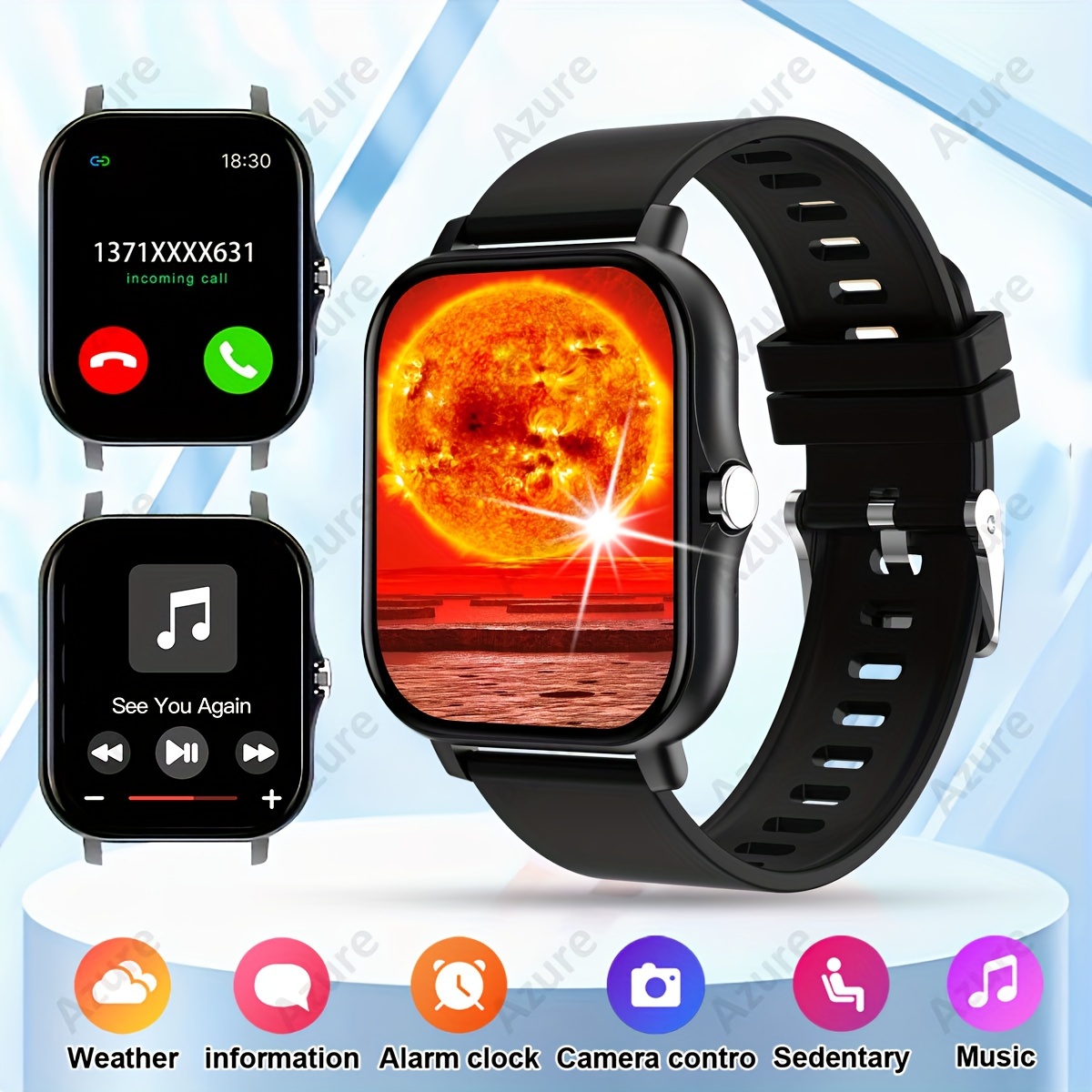 

2024 Popular .83 Touch And , Wireless /, - , And Rejection, Sms , , App Reminders, Unisex, , , , Wireless Connection For Phones And Iphones