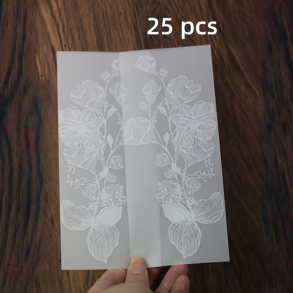 Image of 25/12pcs Of Sheep , Suitable For 5x7 Invitations - Pre-folded 115gsm Translucent Paper Packaging, Ideal For Weddings, Baby Showers, And Birthday Designs