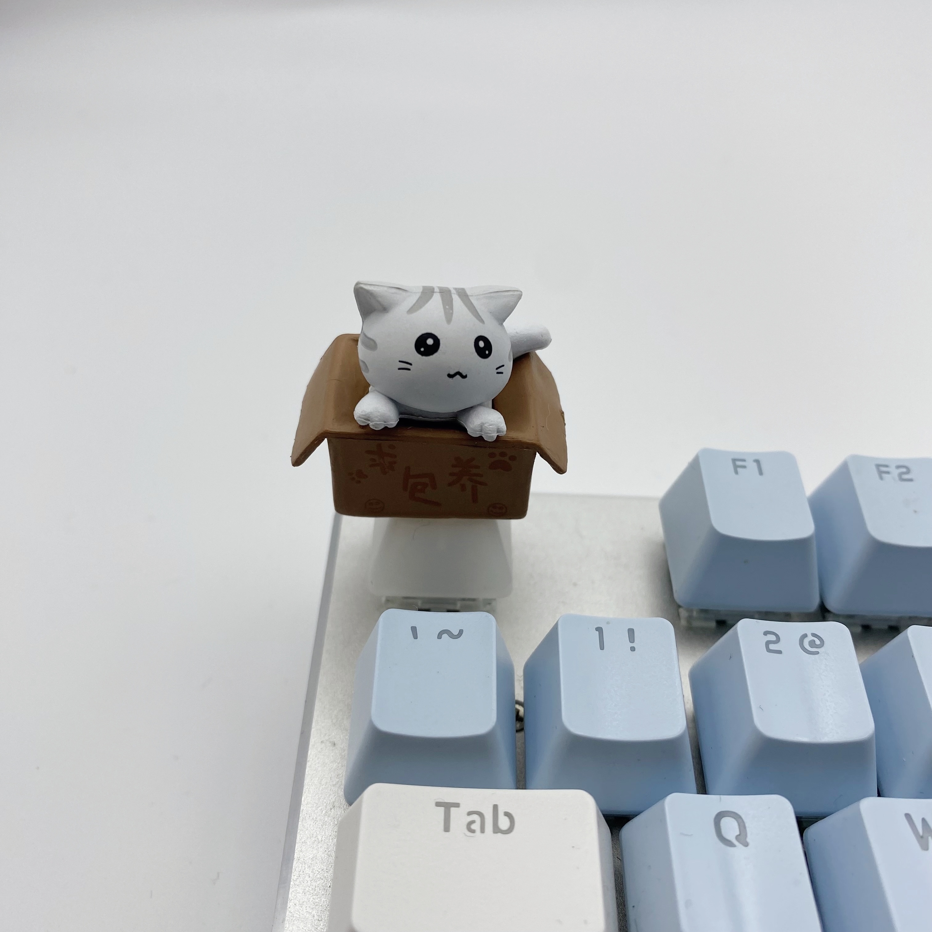 E-shop 1 Stück Niedliche Katzenförmige Keycap, Mechanische Tastatur Dekoration, OEM R4 Höhe, Tolle Geschenkidee, Zubehör für Aufnahmegeräte,