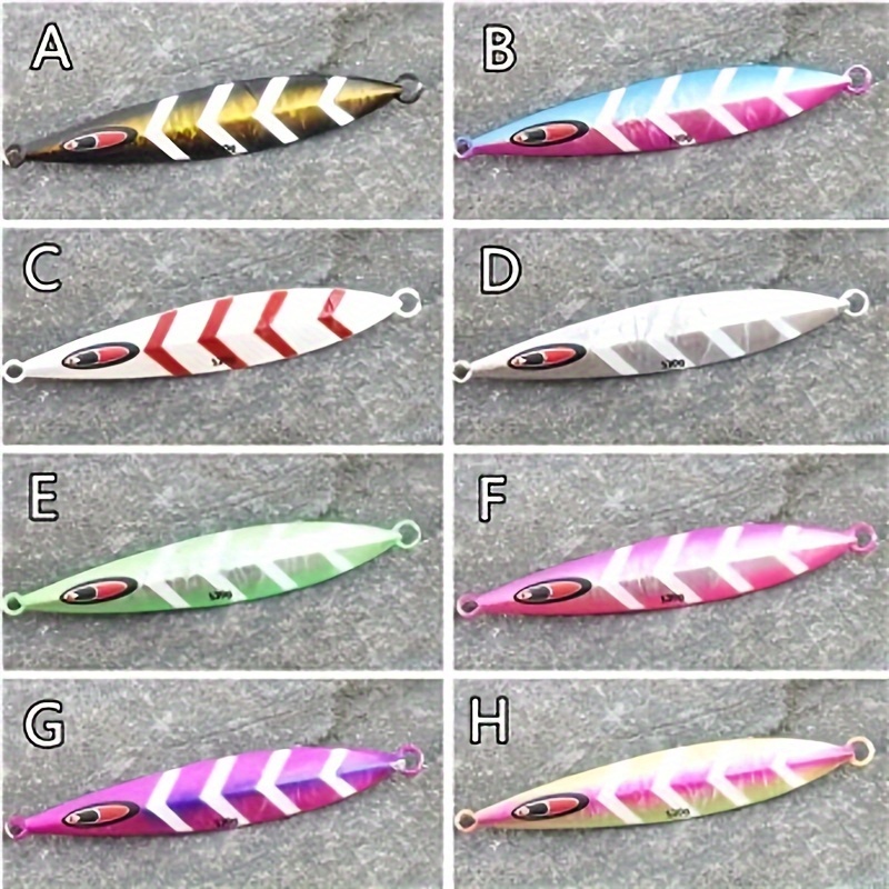 Saltwater Fishing Jig Kit Slow Pitching Lures - Temu Canada