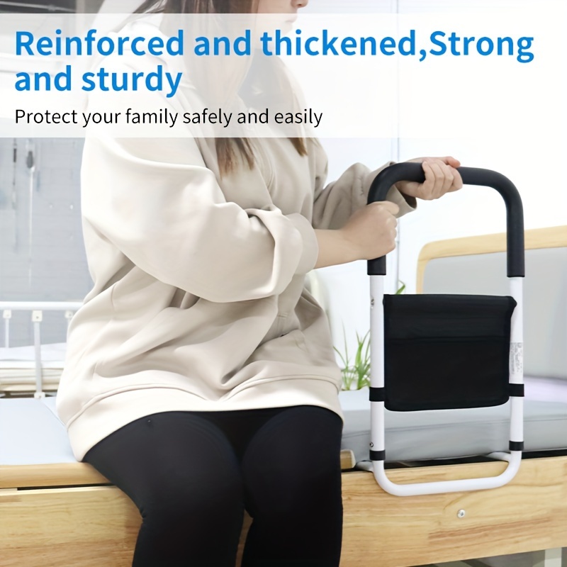 1pc bed rail suitable for elderly people   bedside safety handrails storage bag to assist in supporting side rails suitable for elderly people   suitable for   and household beds 1