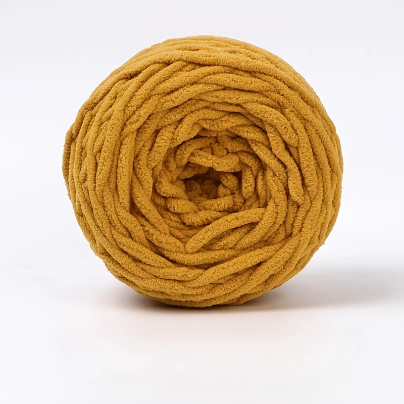 TEMU Hilo y , hilo de poliéster tipo tira de hielo para tejer a y crochet, bufandas DIY de 2.8 oz, para principiantes