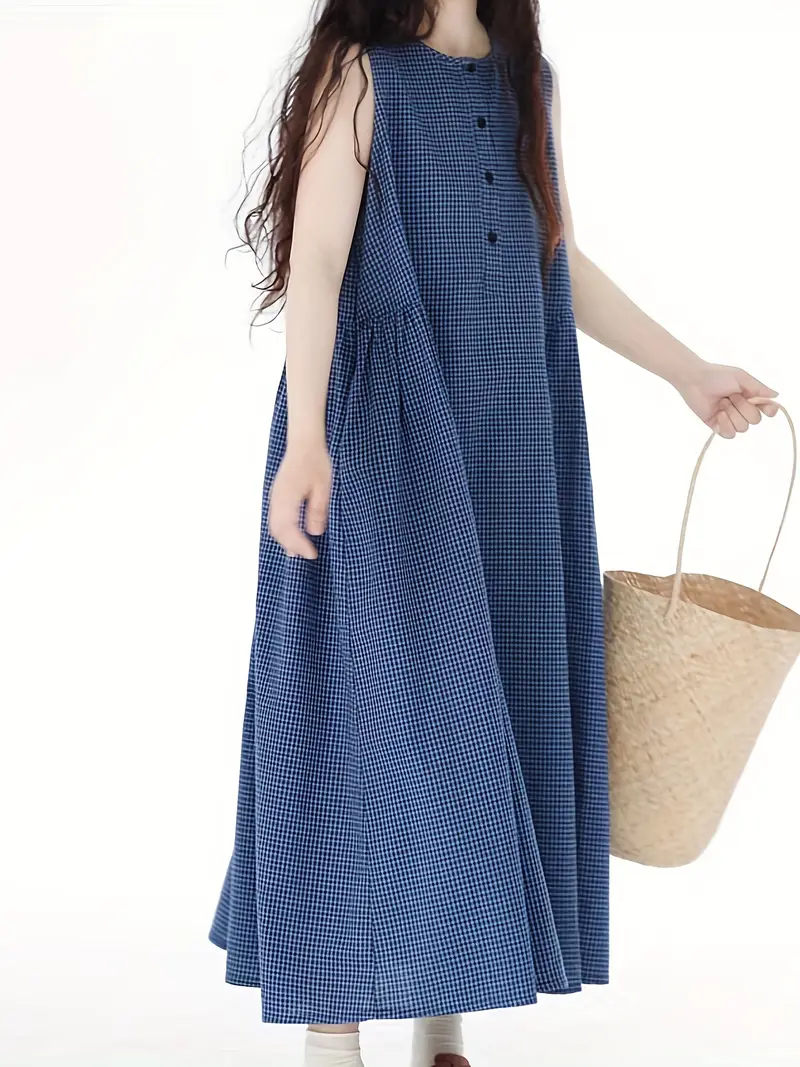 loose dress code what are loose-fitting dresses called Freeacy 2025 Spring Stylish Dress for Women Contrast Color Long Sleeve