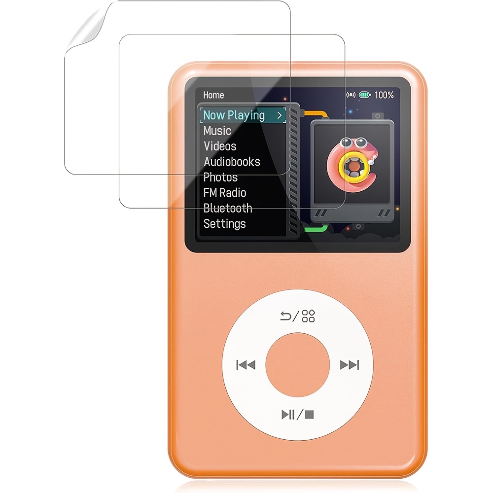 TEMU 2pcs Pet Hydrogel Soft Film Screen Protector Compatible With Y1 Mp3 Player Protective Films Tablet Additions