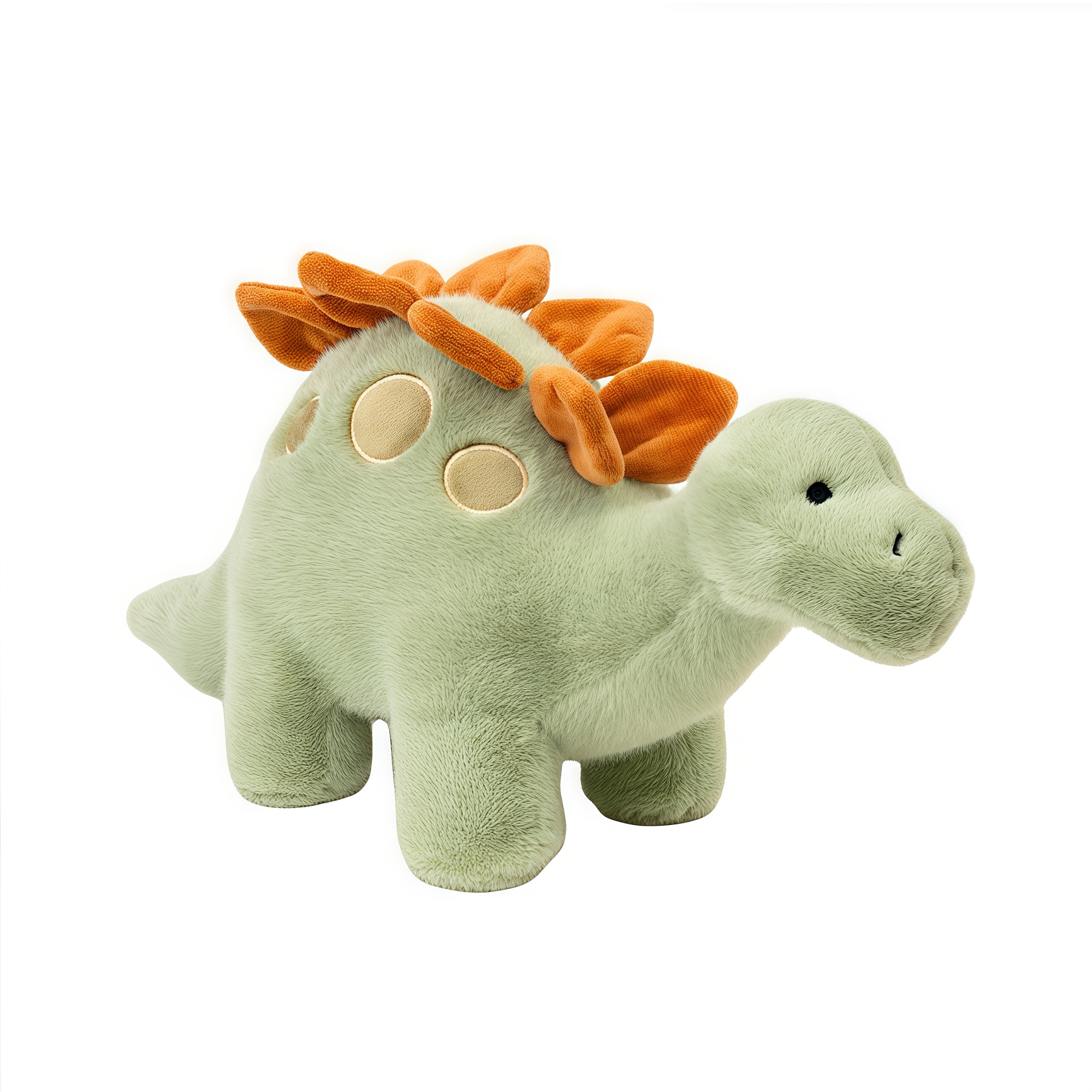 1pc 40cm/15.75-inch Dinosaur Plush Toy Suitable For , Soft Dragon Stuffed, Cuddly Pillow For Bedtime Companion, Gift For All Breeds, Colorful For Decor