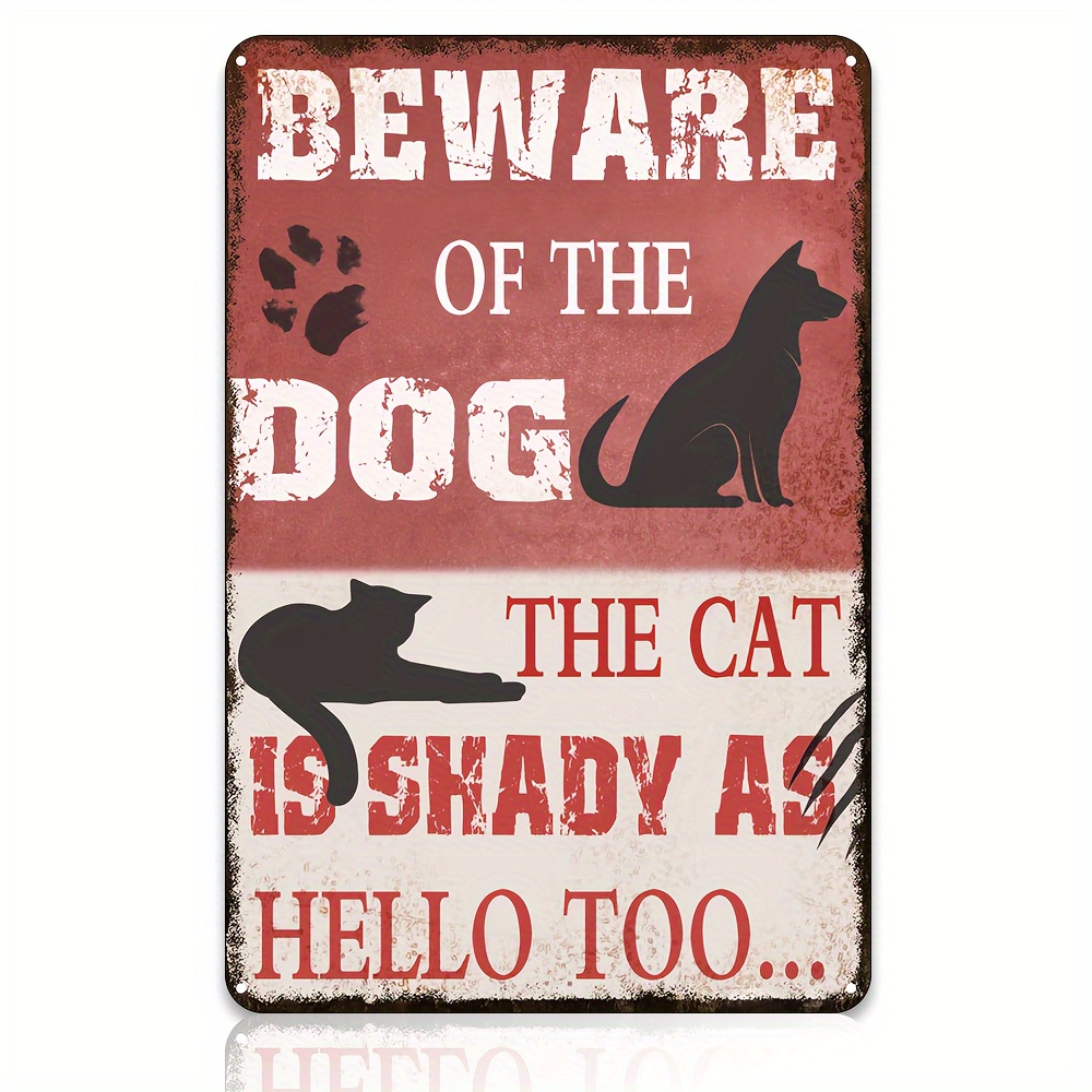 Funny guard dog hot sale signs