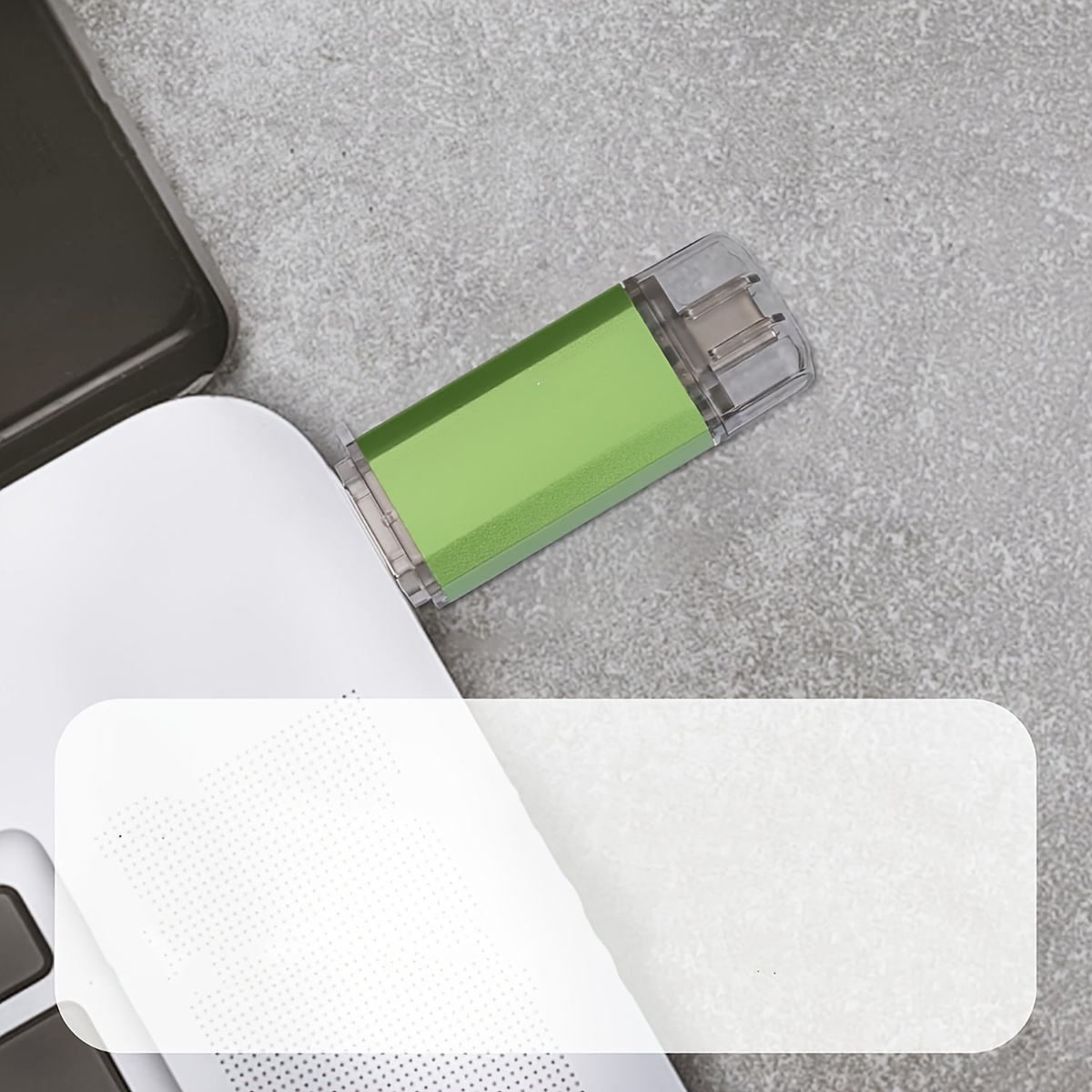  tipo c usb stick 64gb/128gb/256gb otg memoria usb c mini esterno per , telefono , tablet e computer (verde) Dettagli dell'articolo 4