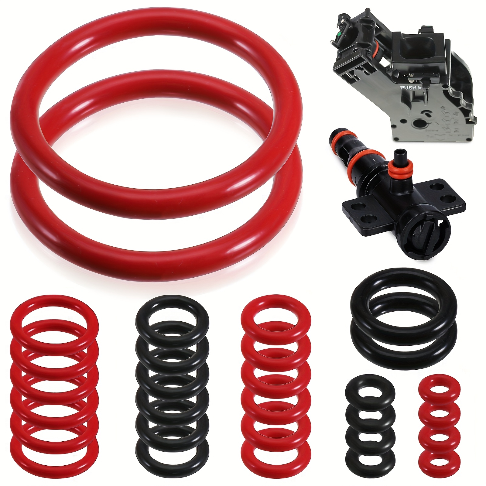 TEMU Coffee Machine Silicone Seal Ring - 6 Different Sizes, Suitable For Various Coffee Makers, Coffee Maker Parts, Coffee Maker Accessories, Coffee