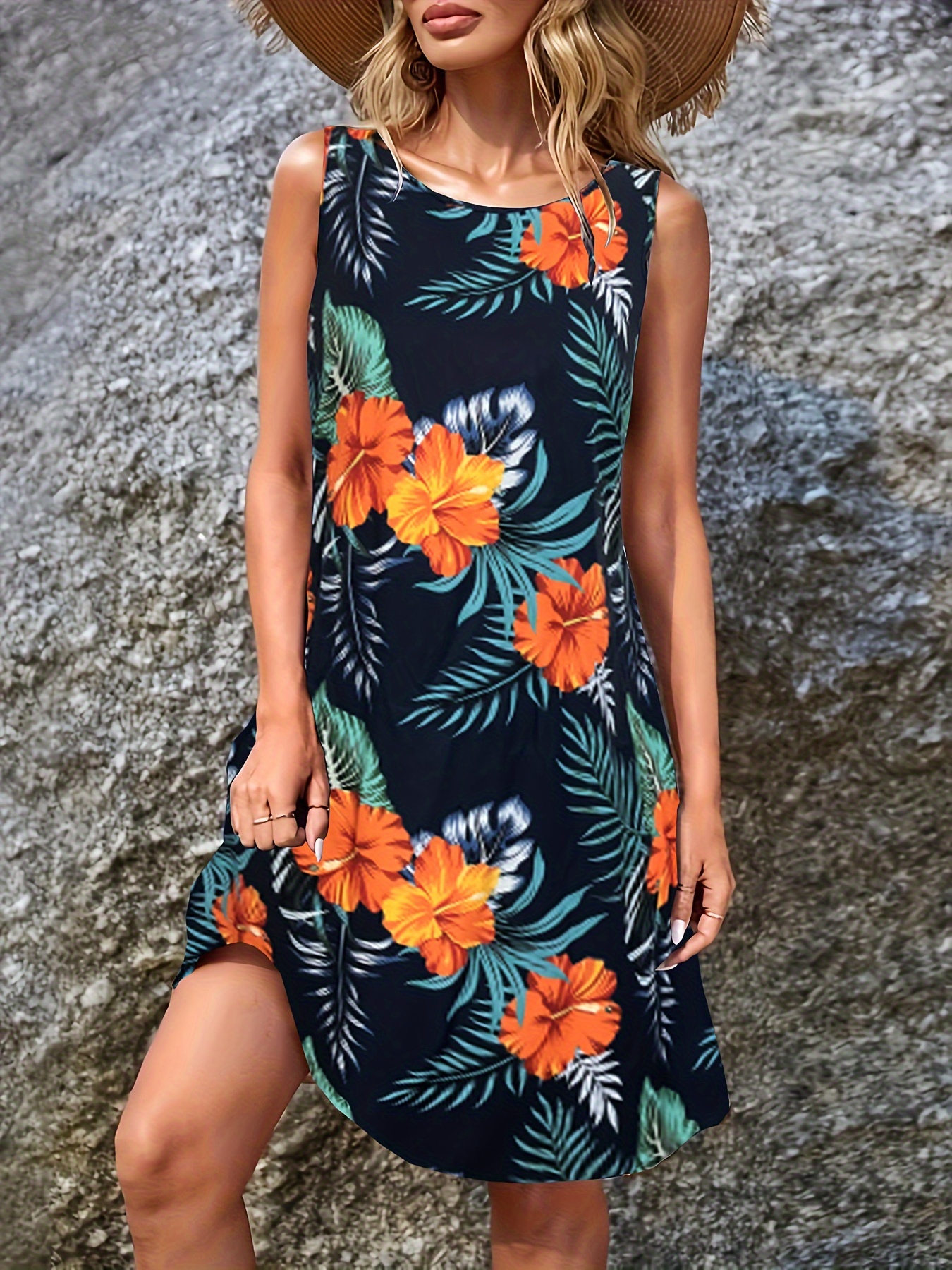 tropical theme homecoming dress ZAPAKA Women Dark Green Homecoming Dress with 3D Flowers Strapless A Line Tulle Short Prom Dress, Dark Green / US4 main image 0