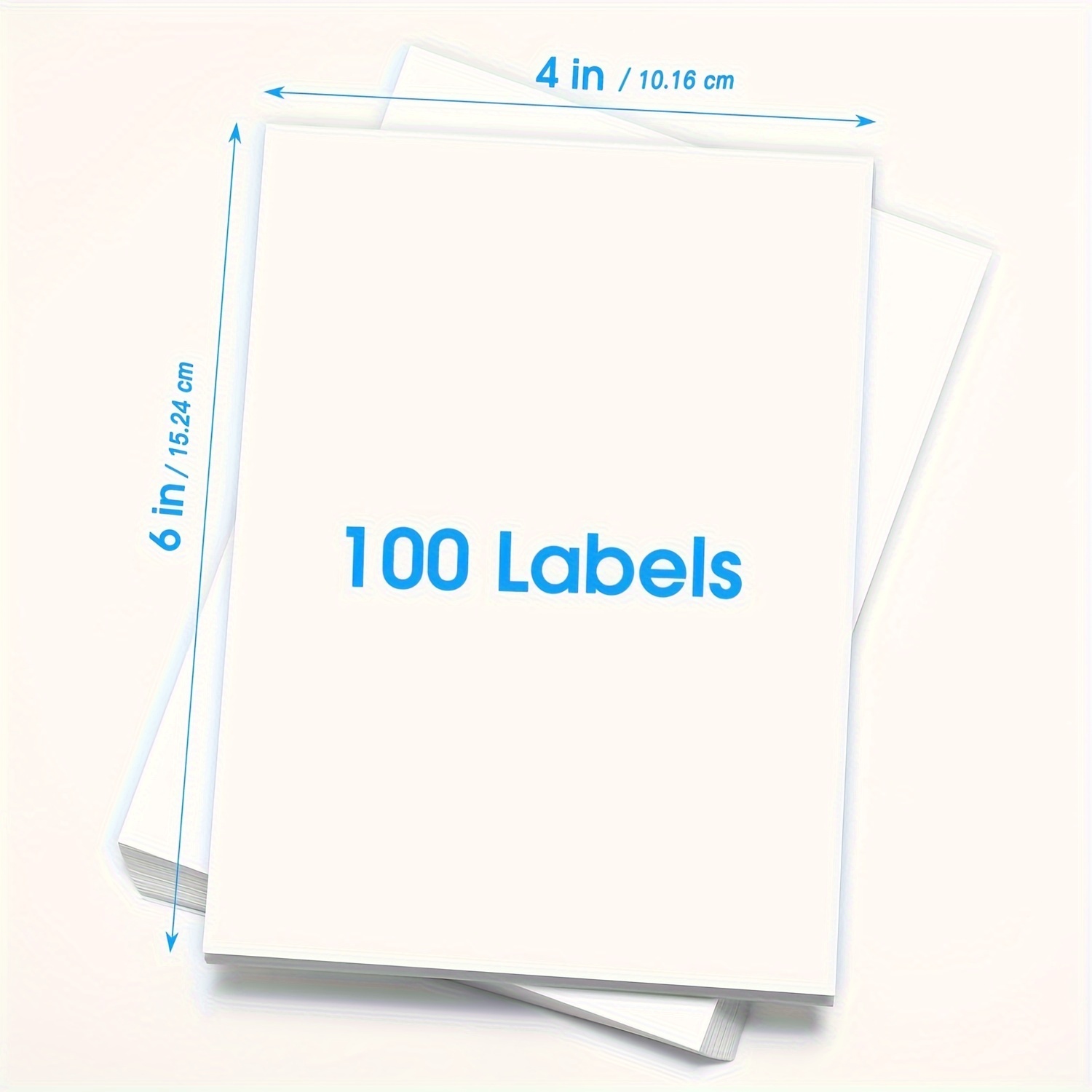 Marklife 4*6 Inch 100 Self-adhesive Transport Label Thermal Label 100 * 150mm For D100 And D200 Thermal Printers