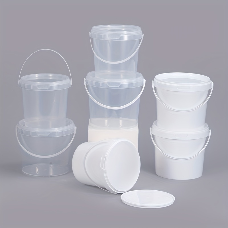 

[top-] 12pcs - Pp Plastic Storage Containers - , , , Sealable Handles, 300ml-1000ml , - , Odorless, Shatterproof, Microwave Safe, Reusable, For Kitchen/organization , Suitable For