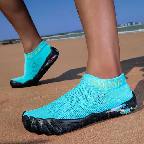 mens outdoor stream trekking shoes wading shoes unisex couple shoes quick drying outdoor casual sports shoes swimming shoes breathable mens shoes sole color blocks