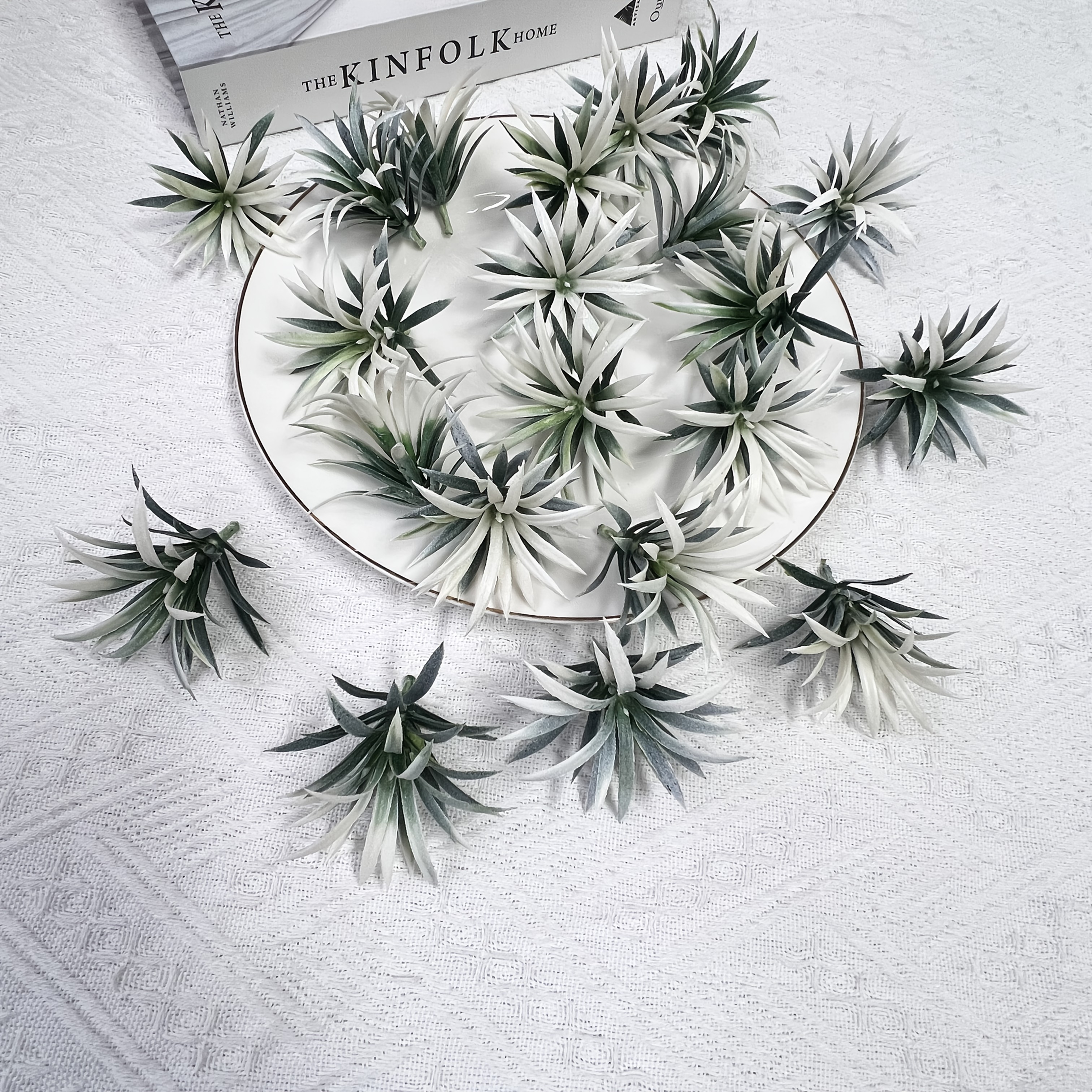 Image of Set Of -quality Faux Succulent Plants - Lifelike Decorative Plants For Home, Holiday, Weddings, And Garden Decoration
