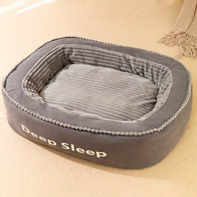 TEMU And Summer Dog Bed Cushion, , To Large Size, , Removable And , Suitable , Dog Beds, Dog ,