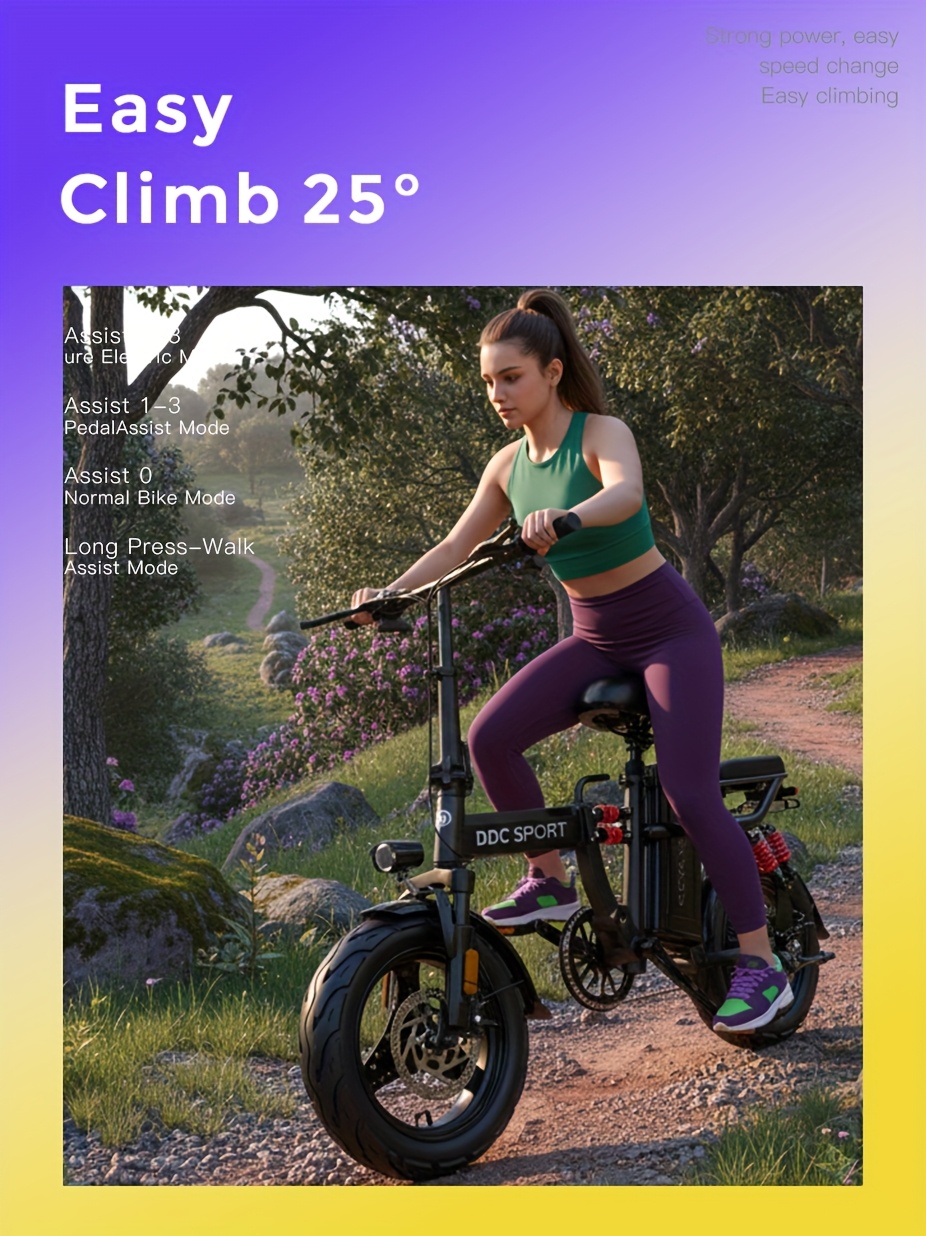 [Folding E-Bike] 700W Folding E-Bike for Adults: Tackle 25° Hills & 20MPH Speeds. 35-Mile Range with 48V 20Ah Removable Battery, 385LBS Capacity & 11-Layer Shock Absorption for A Smooth Ride. Your All-in-One Commute & Adventure Solution