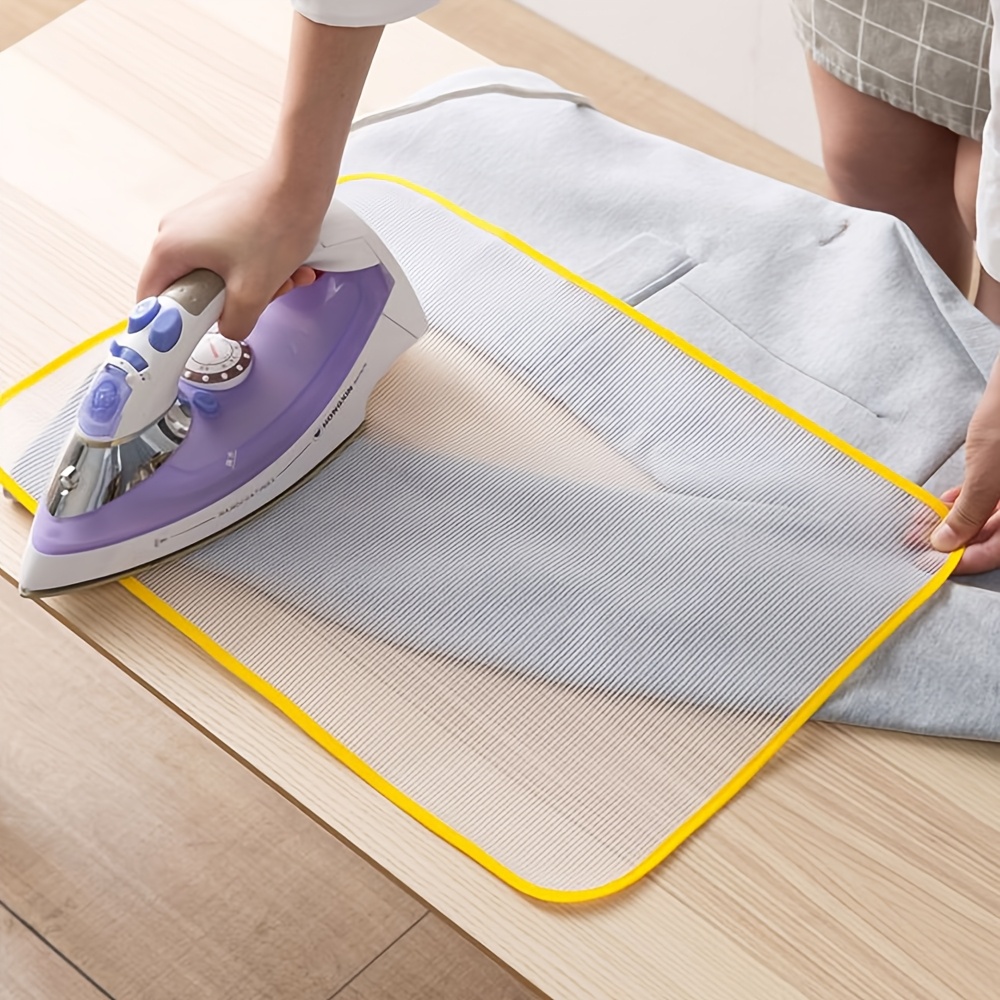 1pc heat resistant mesh ironing pad for clothes protective garment steamer cloth high temperature resistant ironing board     protector details 0