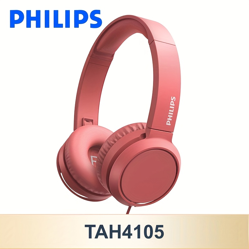 Image of Tah4105 Portable Headphones With Noise Isolation & Dynamic Suitable For Gaming, Closed-ear Earphones, Lightweight, High-elastic Ear Cushions, /podcast Compatible For Pc, Tablet, Smartphone