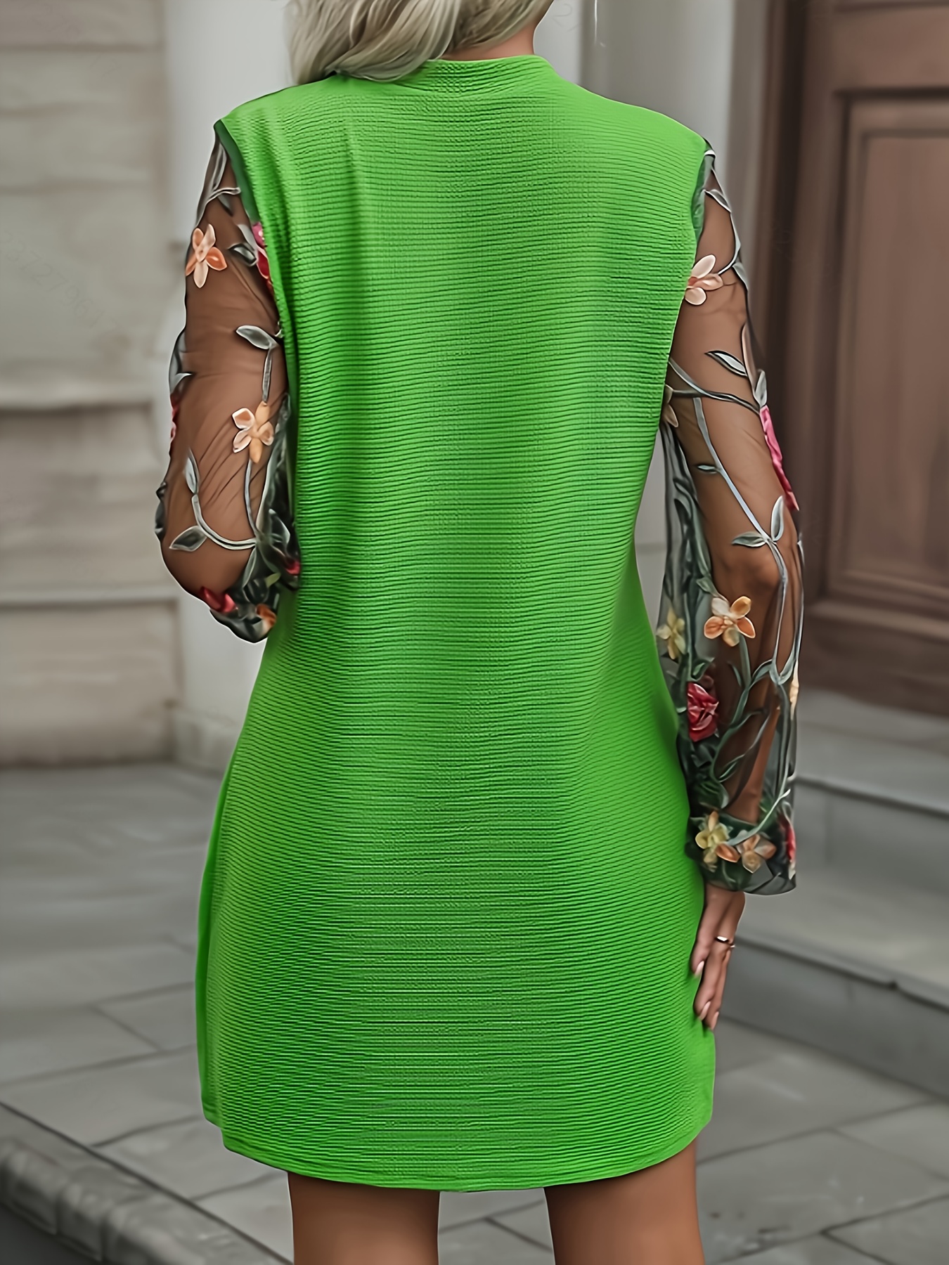 cold shoulder embroidered dress Fitted Embroidered Cold Shoulder Slit Gown by Poly USA 9350 main image 0