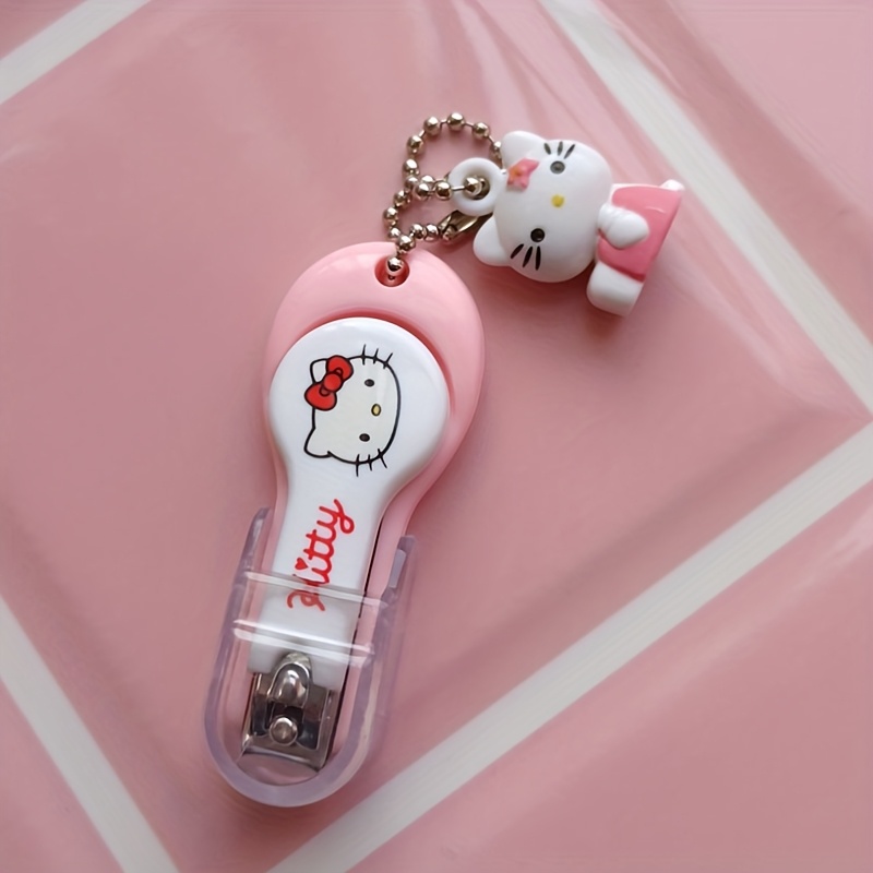 Image of Cute Cartoon Design Stainless Steel Nail Clippers - Suitable For Manicure And Pedicure Care, Unscented, Nail Tools | Fun Additions | Durable Nail Clippers, Nail