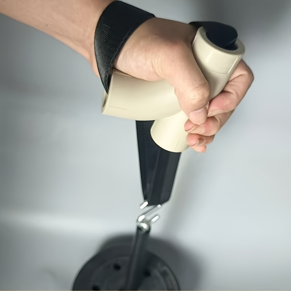 1pc gray pp wrist strengthener equipment r shaped forearm thumb trainer for   grip   for   levels grip training tool ergonomic grip   design Product details 1