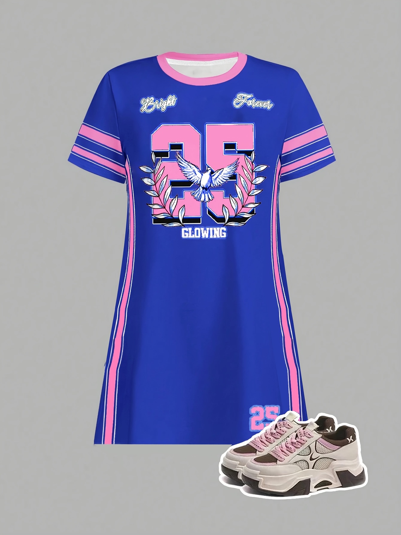 jersey dress for women sold on Temu Mexico
