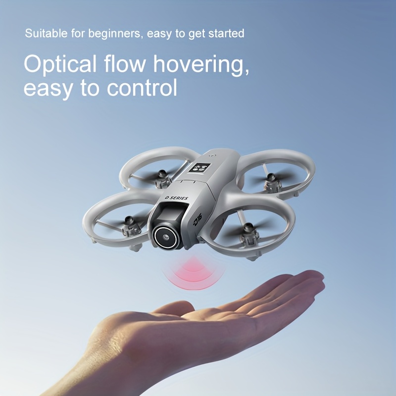 Dron D16 con cámara dual de flujo óptico, estabilización visual, control de altura, acrobacias de 360°, evitación de obstáculos, despegue y aterrizaje con un botón, regalo perfecto para diversión familiar - Imagen 10