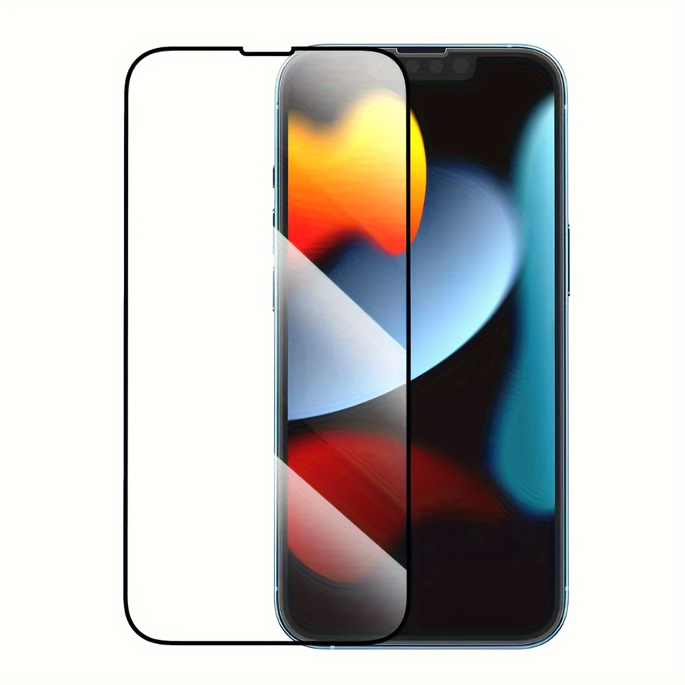 3-Pack Glossy Tempered Glass Screen Protectors, 9H Hardness, 2.5D Edge, Anti-Scratch, Bubble-Free for iPhone 6, 7, 8 Plus, X, XS, XR, XS Max, 11, 12 Mini, 13, 14 Pro Max