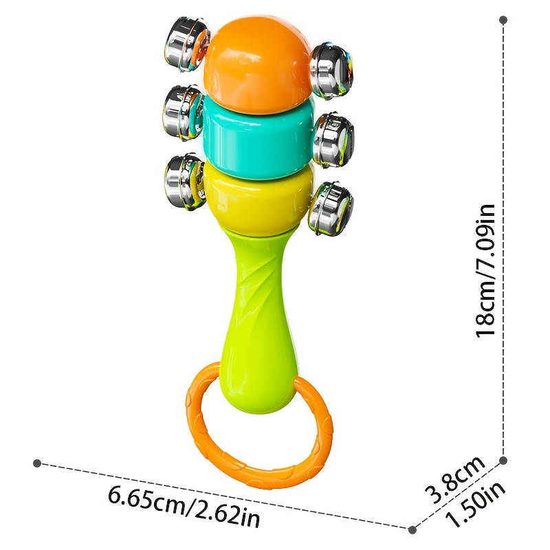 Hand Cranked Bell Games for Parents And Children, ABS Material