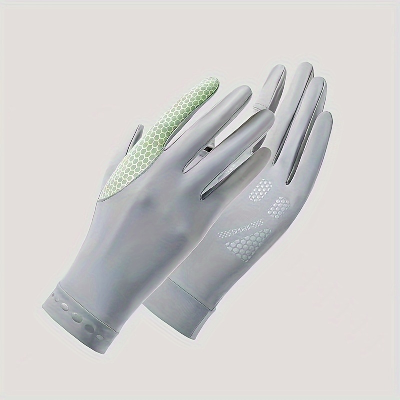 Sunscreen Gloves, Elastic, Breathable, Easy to Clean, UV