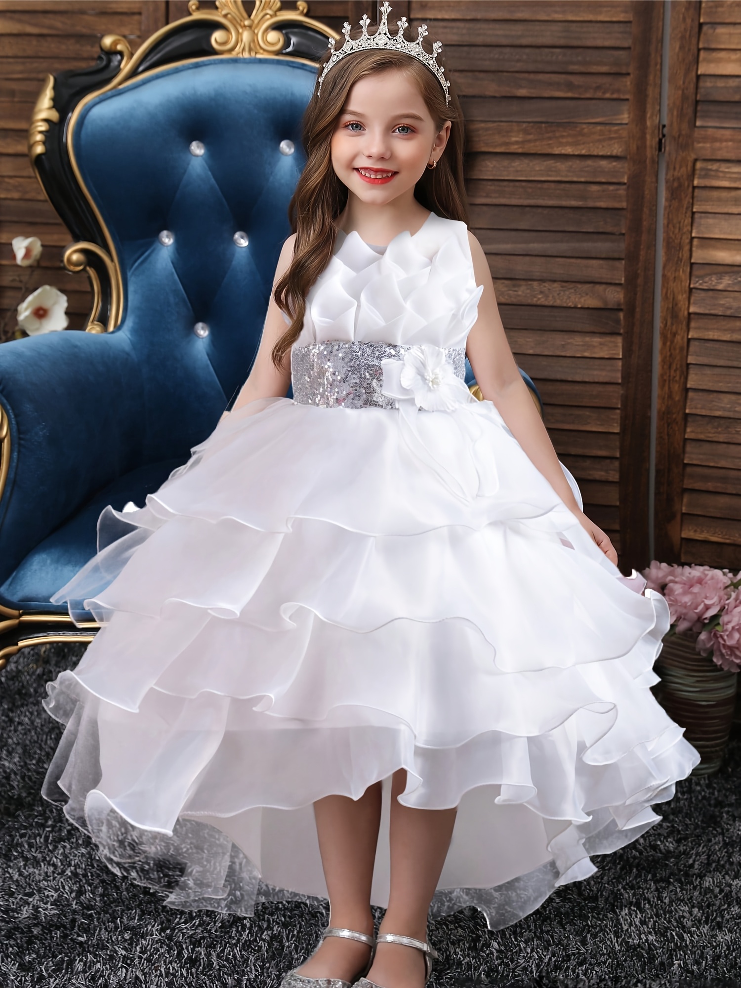 green emerald velvet dress Amazon.com: KAGAYD Kids Graduation Dress Big Girls Embroidery Paqeant Party  Wedding Lace Dresses Sleeveless (Hot Pink, 5-6 Years): Clothing, Shoes &  Jewelry