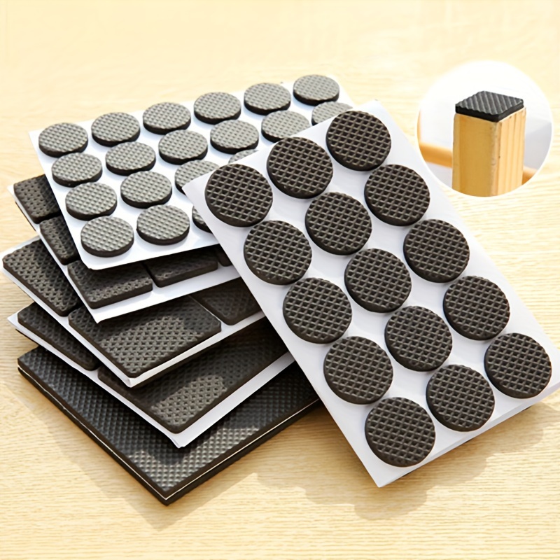 

30pcs Set Of Anti-slip Eva Table And Chair Mats Modern -resistant Home Mats Protective Mats Square And Round Options