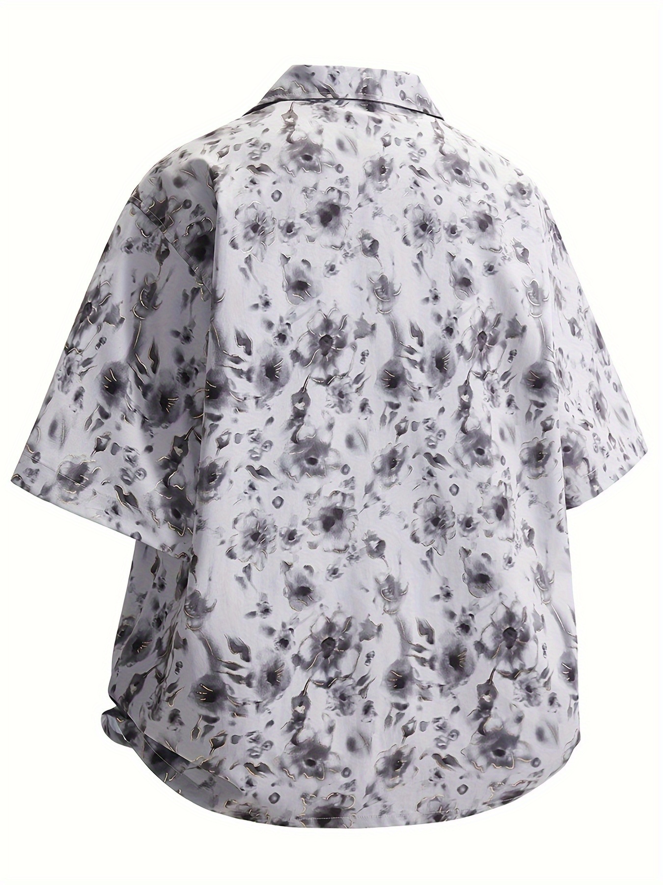 Men'S Lightweight Marble Print Short Sleeve Shirt - Breathable, Button-Up, Casual Summer Style for Beach, Travel, Commute & Home Wear, Beach Shirt, Summer Fashion, Nonstretch Fabric