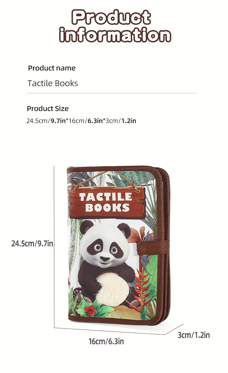 Early Development & Activity Toys For Babies, Tactile Perception, Early Education Cloth Book, Newborn Baby Gift Set, Halloween Gifts, Christmas Gifts, Soft Touch Picture Book, Baby Toys