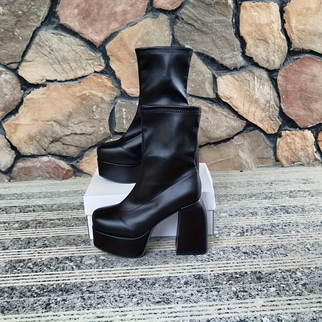 cocktail dress shoes winter womens fit chunky heel ankle boots slip square toe Size:Pre-order 2XL review_rating|2+ Stars Beachy Boho Organic Cotton