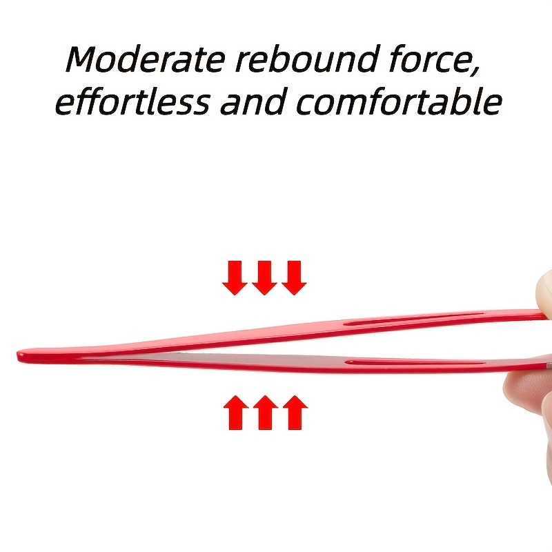 Close-Fitting Slant-Tip Eyebrow Tweezers for Hair Removal