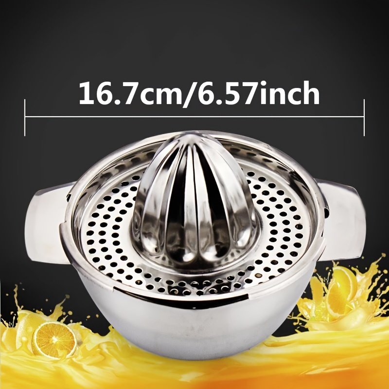 High-Quality Stainless Steel Manual Citrus Juicer