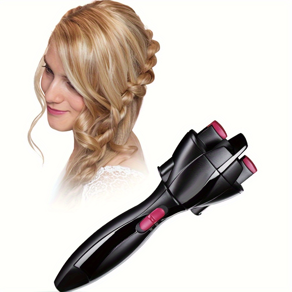 

Electric Hair Braider, Automatic Twist Braider, Knitting Device Machine, Braiding Hairstyle Hair Styling Tool, Automatically Rotate, Edit Different Hairstyles In Minutes.