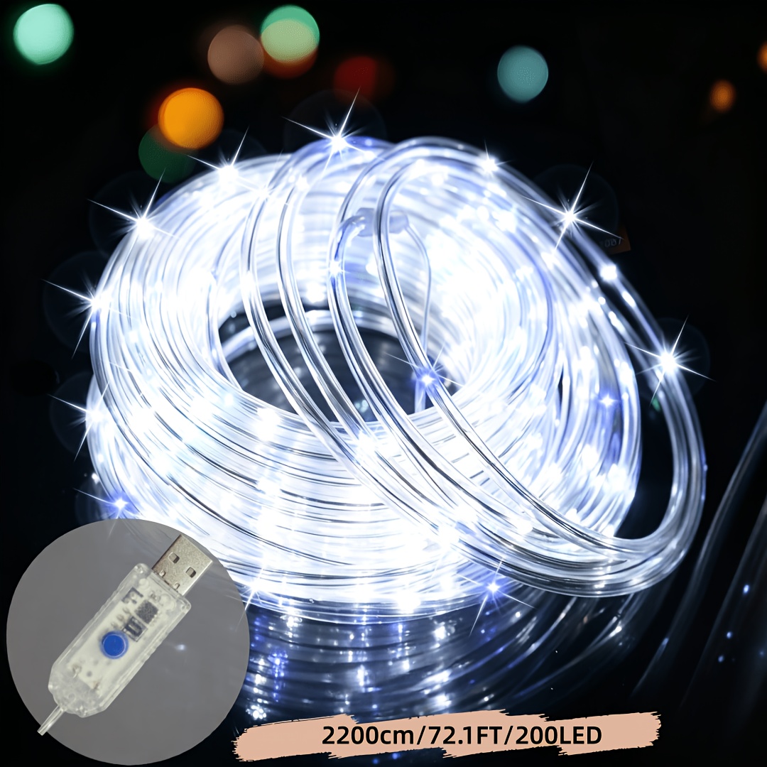 Smart USB Sleeve String Lights for Festive Decor