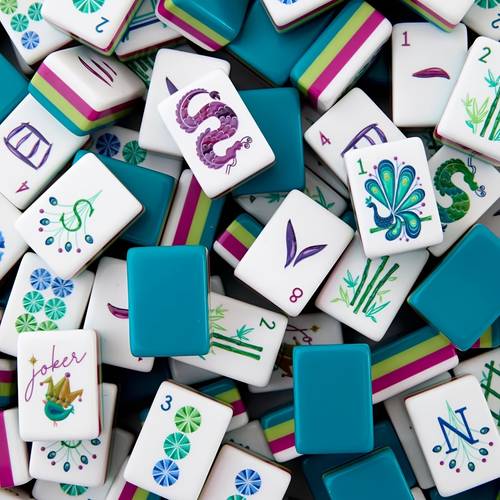 item picture 160 tiles 4 layer acrylic 1 26 inch standard size board for party nights family gift green