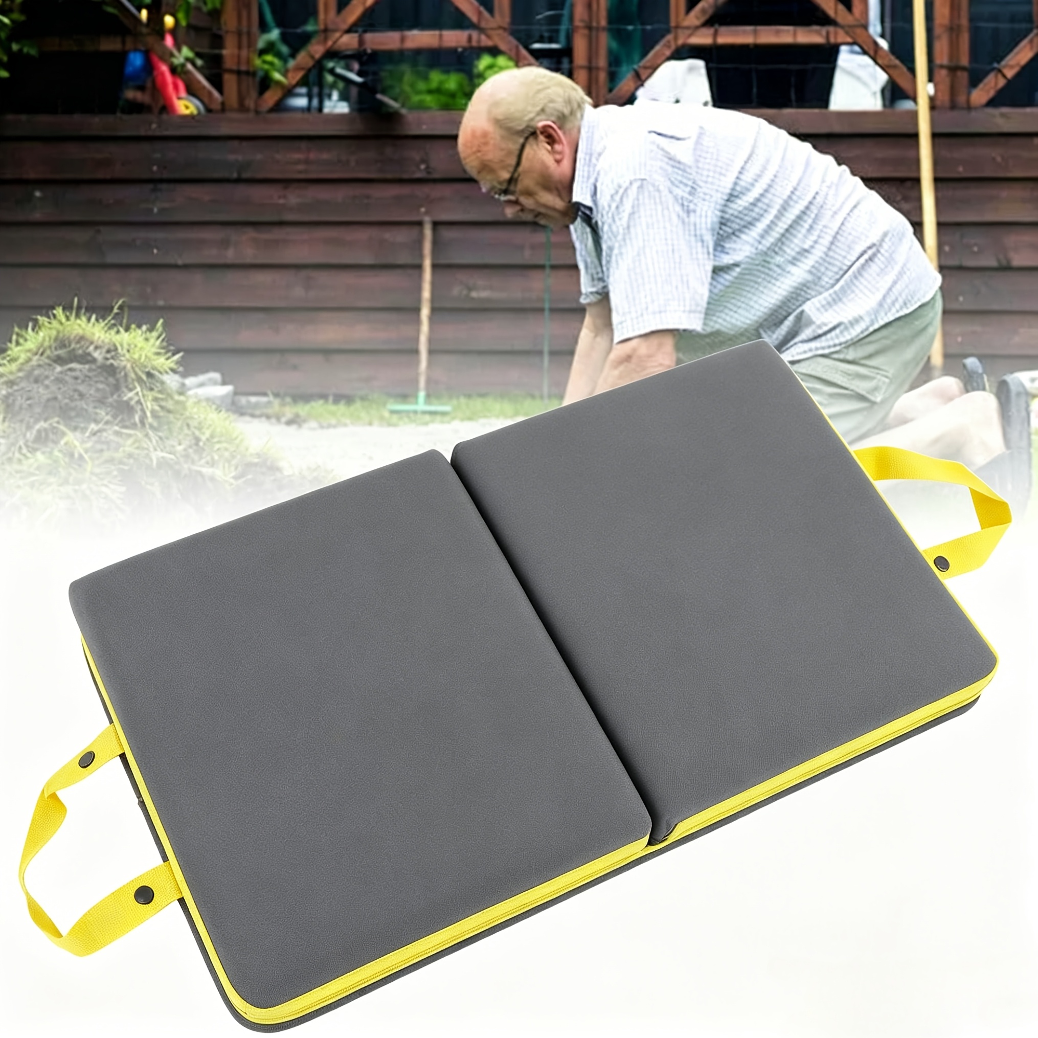 Foldable Thick Mat With Carry Handle For Gardening