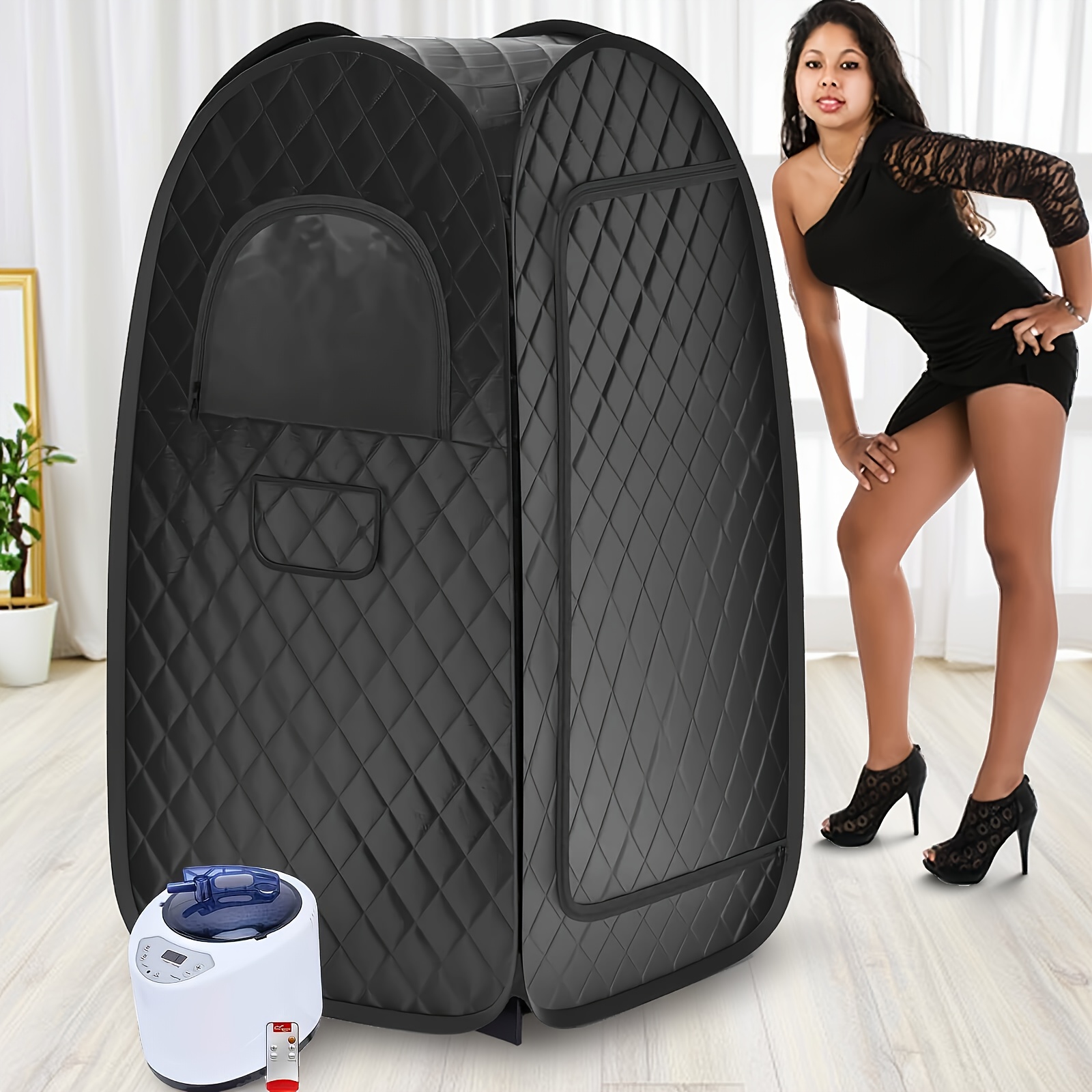 portable steam   ideal gifts personal spa room for home use steamer   full size indoor foldable wet sauna designed for one person suitable for   men and women