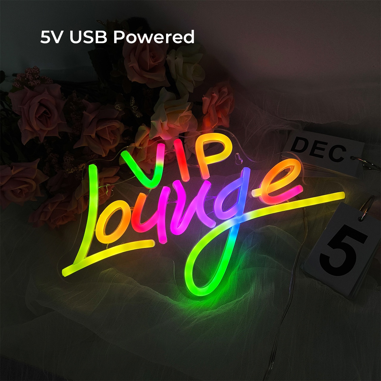 Image of Liuyang Neon Light Sign, Led Wall Decor Adjustable Brightness And Dimmable Lighting For Nightclub, Bar, Home, Bedroom, Man Cave, Lounge, Coffee Shop, Restaurant, Salon, Studio, Gaming Room