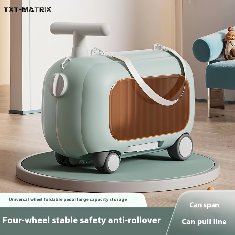 kids suitcase storage